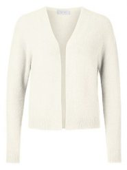 Rich & Royal Kardigan w kolorze kremowym rozmiar: S. Brązowe swetry Rich & Royal, s, bez wzorów, z poliamidu, bez ramiączek. Za 199.03 zł.