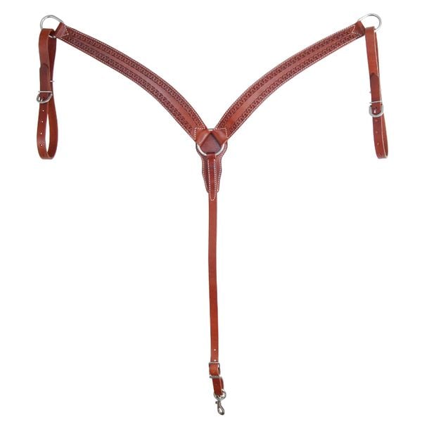 Naszyjnik myśliwski dla konia z narzędziem wąż Pool's Breast 5957. Brązowe naszyjniki POOL'S. Za 503.10 zł.