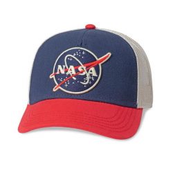 Czapka z daszkiem American Needle Valin NASA Trucker - SMU500B-NASA. Czerwone czapki z daszkiem American Needle, bez wzorów, sportowe. Za 89.00 zł.