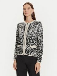 Olsen Kardigan 11004507 Beżowy Regular Fit. Brązowe swetry Olsen, bez wzorów, z syntetyku, bez ramiączek. Za 389.99 zł.