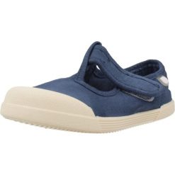 Sandały IGOR S10332 Niebieski. Niebieskie sandały IGOR, bez wzorów, z tkaniny, sportowe, bez obcasa, bez zapięcia. Za 157.99 zł.