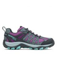 Merrell Buty turystyczne "Accentor 3 Sport" w kolorze fioletowo-szaro-czarnym rozmiar: 40. Czarne buty trekkingowe Merrell, bez wzorów, z gore-texu, bez zapięcia, outdoorowe, gore-tex. Za 404.99 zł.