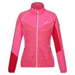 Damski polar rozpinany na całej długości Regatta Hepley II. Czerwone bluzy z polaru Regatta, bez wzorów, z polaru, trekkingowe. Za 236.00 zł.