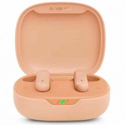 Słuchawki bezprzewodowe z etui ładującym JBL Vibe Flex Bluetooth 5.3. Brązowe słuchawki do biegania JBL. Za 328.95 zł.