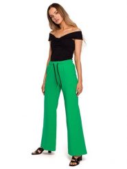 Made of emotion Spodnie dresowe w kolorze zielonym rozmiar: XXL. Zielone spodnie dresowe Made Of Emotion, bez wzorów, z dresówki. Za 61.95 zł.