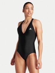 Adidas Strój kąpielowy 3-Stripes IB7705 Czarny. Czarne stroje jednoczęściowe adidas, bez wzorów, z syntetyku, sportowe. Za 129.99 zł.