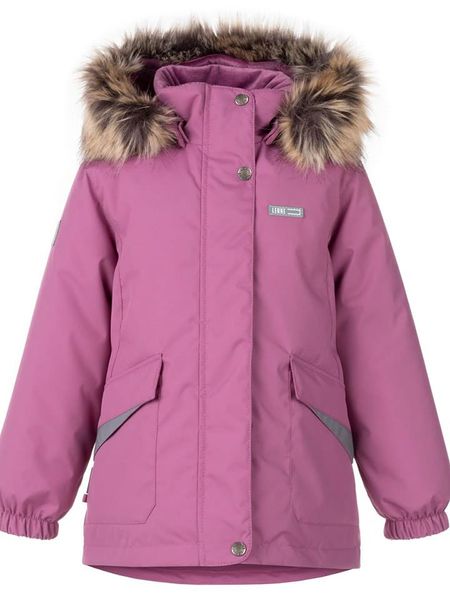 LENNE Parka zimowa "Elle" w kolorze fioletowym rozmiar: 134. Różowe płaszcze LENNE, na zimę, s, bez wzorów, bez kaptura. Za 358.48 zł.