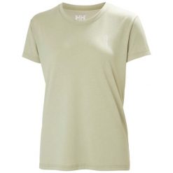 T-shirt damski Helly Hansen Skog graphic. Zielone t-shirty Helly Hansen, bez wzorów, sportowe, bez kołnierzyka, bez ramiączek. Za 231.00 zł.