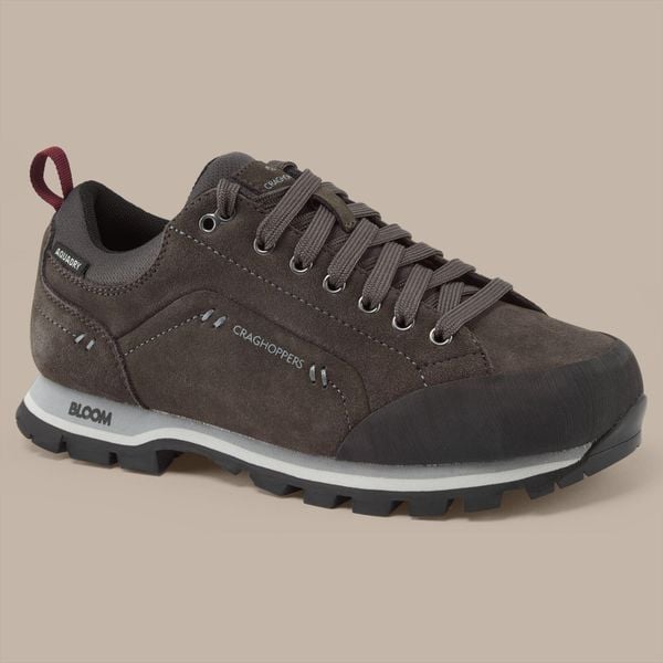 Damskie buty trailowe Craghoppers Jacara 2. Szare buty trekkingowe Craghoppers, z gumy, bez zapięcia. Za 511.90 zł.