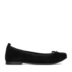 Baleriny Lasocki. Czarne baleriny Lasocki, bez wzorów, bez obcasa, bez zapięcia. Za 159.99 zł.