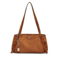 Torebka Guess. Brązowe torebki klasyczne Guess, z aplikacjami, klasyczne, bez dodatków. Za 584.99 zł.