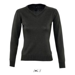 Sweter damski Sol's Galaxy. Czarne swetry SOL'S, l, bez wzorów, z bawełny, bez ramiączek. Za 193.85 zł.