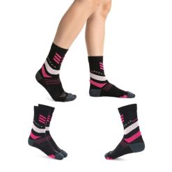 Skarpety damskie KADVA Stride Coolmax 2 pary. Czarne skarpetki KADVA, bez wzorów, z elastanu. Za 49.99 zł.