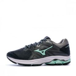 Buty damskie Mizuno Wave Kizuna. Czarne buty do biegania Mizuno, bez wzorów, bez zapięcia, do biegania, mizuno wave. Za 582.50 zł.