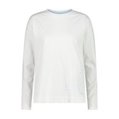 Bluza damska CMP. Białe bluzy CMP, xs, bez wzorów, z materiału, bez ramiączek, bez kaptura. Za 118.49 zł.