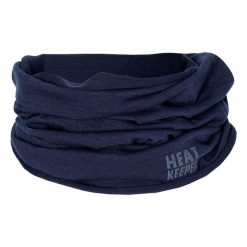 Wielofunkcyjny szalik/ocieplacz na szyję Heat Keeper Granatowy. Niebieskie szaliki i kominy HEAT KEEPER, na zimę, bez wzorów, sportowe. Za 116.99 zł.