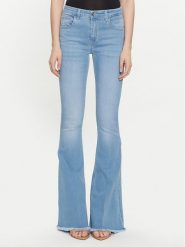 Rinascimento Jeansy CFC0117717003 Niebieski Flare Fit. Niebieskie jeansy Rinascimento, s, bez wzorów, z bawełny. Za 299.99 zł.