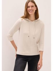 Cecil Bluza w kolorze beżowym rozmiar: S. Brązowe bluzy Cecil, s, bez wzorów, bez ramiączek, z kapturem. Za 140.20 zł.