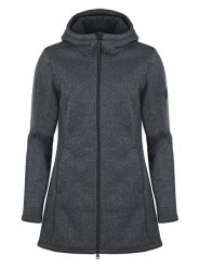 Elkline Płaszcz softshellowy "Morning dew" w kolorze czarnym rozmiar: 48. Czarne płaszcze elkline, m, bez wzorów, z polaru, sportowe, bez kaptura. Za 387.44 zł.