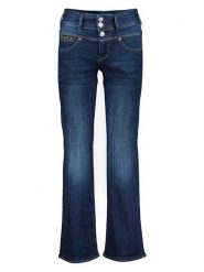 Herrlicher Dżinsy - Regular fit - w kolorze granatowym rozmiar: W28/L34. Niebieskie jeansy Herrlicher, l, bez wzorów, z podwyższonym stanem. Za 195.99 zł.