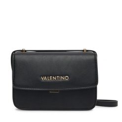 Torebka Valentino. Czarne listonoszki Valentino, bez wzorów, bez dodatków. Za 279.99 zł.