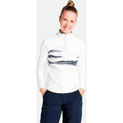 Bluza techniczna damska Odlo Berra Graphic. Białe bluzy ODLO, m, bez wzorów, sportowe, bez ramiączek, bez kaptura. Za 379.99 zł.