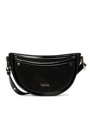 DeeZee Torebka C-DZE-S-006-08 Czarny. Czarne listonoszki DeeZee, bez wzorów, z materiału, bez dodatków. Za 129.99 zł.