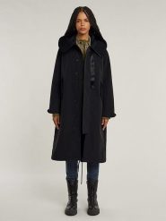 G-Star Parka w kolorze czarnym rozmiar: XL. Czarne płaszcze G-Star, xl, bez wzorów, retro, bez kaptura. Za 748.50 zł.