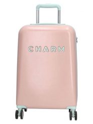 Charm Walizka w kolorze jasnoróżowym - 36 x 55 x 20,5 cm rozmiar: onesize. Różowe walizki Charm. Za 217.99 zł.