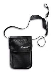 Saszetka Tatonka Skin Neck Pouch. Czarne nerki i saszetki Tatonka, bez wzorów, z nylonu, bez dodatków. Za 83.99 zł.