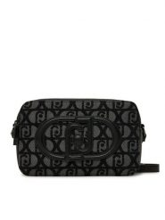 Liu Jo Torebka Rubino AF4248 T6438 Czarny. Czarne listonoszki Liu Jo, bez wzorów, z materiału, bez dodatków. Za 509.99 zł.