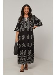 Curvy Lady Sukienka w kolorze czarnym rozmiar: 40/42. Czarne sukienki Curvy Lady, na co dzień, bez wzorów, klasyczne, bez kołnierzyka, bez ramiączek, maxi, proste. Za 141.19 zł.