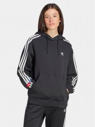 Adidas Bluza Graphics Floral IU2515 Czarny Loose Fit. Czarne bluzy adidas, m, bez wzorów, z bawełny, bez kaptura. Za 249.99 zł.