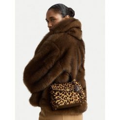 Torebka LAUREN RALPH LAUREN. Brązowe torebki klasyczne Lauren Ralph Lauren, bez wzorów, klasyczne, bez dodatków. Za 1,899.00 zł.
