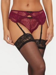 Gossard Pas do pończoch Superboost 7712 Fioletowy. Fioletowe pończochy i pasy Gossard, bez wzorów, z syntetyku. Za 99.99 zł.