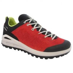 Buty trekkingowe damskie Grisport Grigio Scamosciato. Czerwone buty trekkingowe Grisport, z gumy, bez zapięcia. Za 339.00 zł.