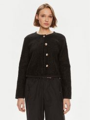 Gina Tricot Kurtka przejściowa 20990 Czarny Regular Fit. Czarne kurtki Gina Tricot, l, bez wzorów, z syntetyku, bez kaptura. Za 129.99 zł.