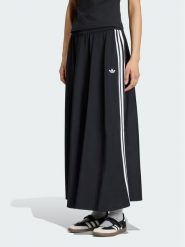 Adidas Spodnie dresowe Firebird Skirt KR6663 Czarny Relaxed Fit. Czarne spodnie dresowe adidas, bez wzorów, z dresówki. Za 279.99 zł.