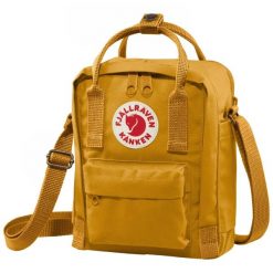 Saszetka Fjallraven Kanken Sling - ochre. Brązowe nerki i saszetki Fjällräven, bez wzorów, sportowe, bez dodatków. Za 291.99 zł.