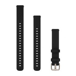 Silikonowy pasek do zegarka Garmin Lily®. Czarne zegarki Garmin. Za 210.50 zł.