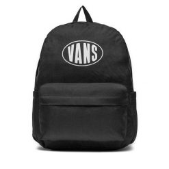 Plecak Vans. Czarne plecaki Vans, bez wzorów, bez dodatków. Za 129.99 zł.