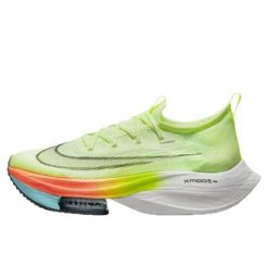 Buty do chodzenia dla dorosłych Nike Air Zoom Alphafly Next Barely Volt Orange. Żółte buty do biegania Nike, bez wzorów, z materiału, bez zapięcia, do biegania. Za 2,437.85 zł.