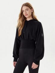 Adidas by Stella McCartney Bluza JG1543 Czarny Loose Fit. Czarne bluzy adidas by Stella McCartney, s, bez wzorów, z bawełny, bez ramiączek, bez kaptura. Za 349.99 zł.