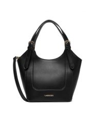 Lasocki Torebka CEO-LSK-M-003-09 Czarny. Czarne torebki klasyczne Lasocki, bez wzorów, z materiału, bez dodatków. Za 159.99 zł.