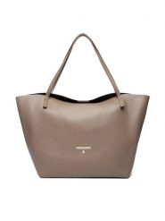 Patrizia Pepe Torebka Borsa 2B0130/L148 Brązowy. Brązowe torebki klasyczne Patrizia Pepe, bez wzorów, ze skóry, bez dodatków. Za 1,299.00 zł.