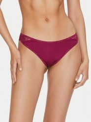 Calvin Klein Underwear Figi brazylijskie 000QF5152E Fioletowy. Fioletowe figi Calvin Klein Underwear, bez wzorów, z syntetyku. Za 69.99 zł.