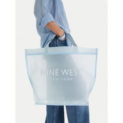 Torebka Nine West. Niebieskie torebki klasyczne Nine West, bez wzorów, bez dodatków. Za 79.99 zł.