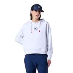 Bluza damska z kapturem Rossignol Waterfall. Białe bluzy z kapturem Rossignol, bez wzorów, z kapturem. Za 428.00 zł.