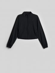 4F Bluza dresowa relaxed bez kaptura damska - czarna S. Czarne bluzy z kapturem 4f, s, bez wzorów, z dresówki, bez kaptura. Za 199.99 zł.