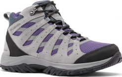 Buty trekkingowe damskie Columbia Redmond III Mid szaro-fioletowe r. 39. Fioletowe buty trekkingowe Columbia, bez zapięcia. Za 459.99 zł.